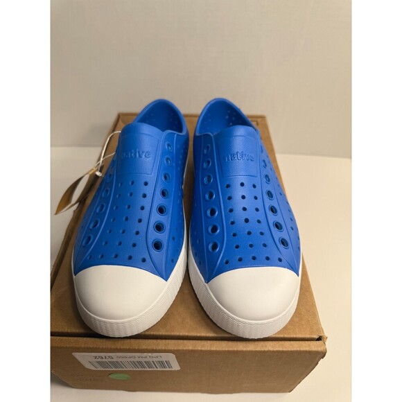 .8052 Native Unisex Blue Slip on Shoes-US 5 Mens, US 7 Womens - Picture 3 of 5